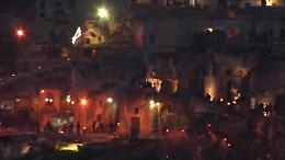 Matera, il presepe fra i Sassi come il 'Gesù di Nazareth' di Zeffirelli