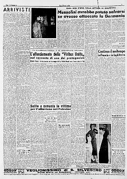 Mussolini avrebbe potuto salvarsi, parola di Churchill