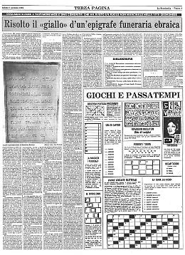 Il mistero della lapide sepolcrale ebraica autenticamente cremonese