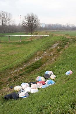 Cumuli di rifiuti in varie zone della città