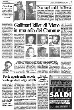Roventi polemiche per gli ex brigatisti Gallinari e Curcio ospiti a Cremona