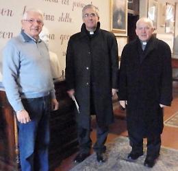 Visita a sorpresa del vescovo Antonio