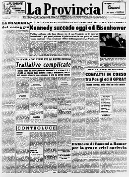 J. F. Kennedy è il 35° presidente degli Stati Uniti d'America