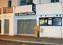 Rapina alla biglietteria Km, bottino di 22mila euro