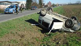 Schianto da brividi sulla Codognese, ferito un 73enne