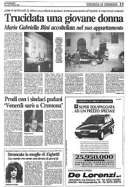 Giallo in via Oscasali: una giovane donna è stata accoltellata nel suo appartamento