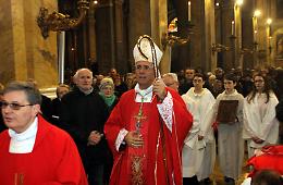 Il vescovo a sant'Agata