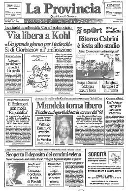 Mandela torna libero