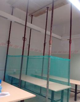 Scuola, puntelli alla Capra Plasio: si allarga la 'mappa del rischio'