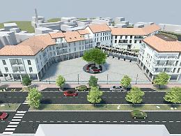 Piazza Ungaretti al palo. Comune, causa a privato