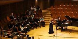 Anna Serova al Museo del Violino
