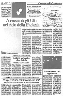 Gli X-Files in provincia di Cremona