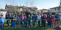 Inaugurato il parchetto dei tigli
A ogni albero il nome di un bambino