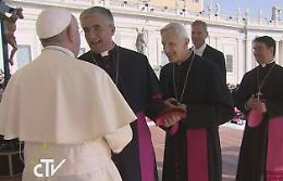 L'incontro a Roma con il Papa