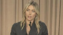Australian Open, Sharapova: "Ho fallito il test antidoping"