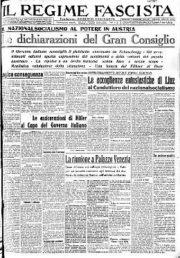 E' il giorno dell'Anschluss: la Germania dichiara l'annessione dell'Austria