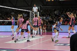 Nordmeccanica Piacenza - Pomì Casalmaggiore 3-1 (25-22; 25-22; 20-25; 25-19)