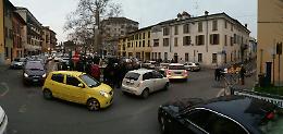 Cantiere, chiusa via Tadini: traffico in tilt in centro