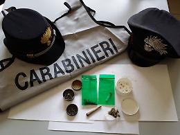 Colazione a base di spinelli
Segnalati tre  giovanissimi 