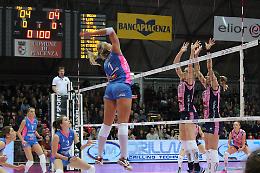 Nordmeccanica Piacenza - Metalleghe Montichiari 2-1 (29-27; 25-21; 23-25; 25-15)