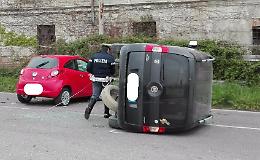 Scontro tra auto al Forcello, lievi ferite per i guidatori