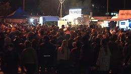Bari, tutti in fila per bombette, gnocco e focaccia allo Streeat festival