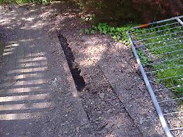 L'area del parco del Vecchio Passeggio