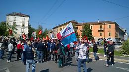Lavoratori in piazza