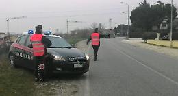 Dopo breve fuga in auto i Cc arrestano latitante