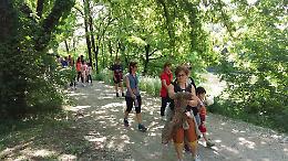 Camminata nel parco del Serio