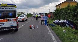 Sorpasso finito male, tre feriti