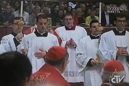Chierichetti per papa Francesco