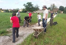 Studenti archeologi in azione
