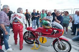 Giacomo Agostini al circuito 'Bergamonti'