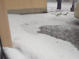 La grandine devasta gli orti, danni al 'Vismara'