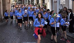 Il centro si anima con il Giubileo degli scout