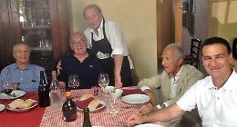 Renato Pozzetto ospite dei fratelli Ferraroni e dell' amico Napo