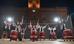 Suoni Zen in piazza con i tamburi Taiko