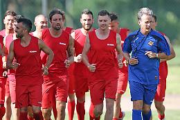Le immagini del primo allenamento della Cremonese