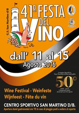 San Martino Della Battaglia. Festa Del Vino, 41^ Edizione 