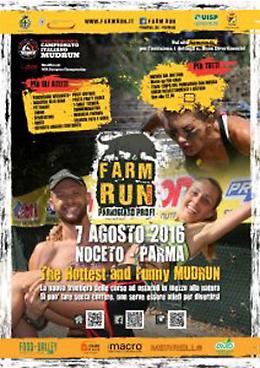 Noceto (Pr) - 7 agosto: Farm Run. Una corsa nel fango, piena di divertimento, in mezzo alla natura.