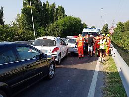 Tamponamento sul ponte, 8 feriti