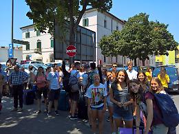 I giovani cremonesi in viaggio verso Cracovia