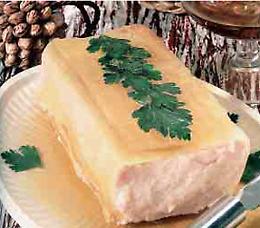 LA RICETTA.  Spuma di prosciutto in gelatina
