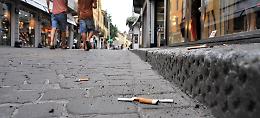 Strade come portacenere