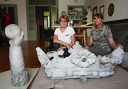 Statua dei 'Due Ercoli', restauro verso la conclusione