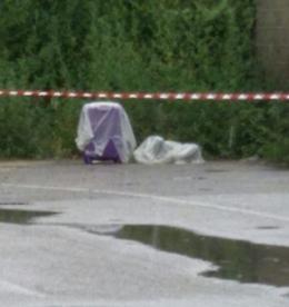 Le operazioni di brillamento della valigia abbandonata