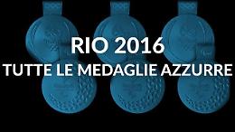 Com'è azzurro il cielo di Rio: tutte le medaglie italiane