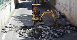Cantiere in via Brescia, chiuso il sottopasso