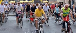 Bicicletta di solidarietà con l'Avis